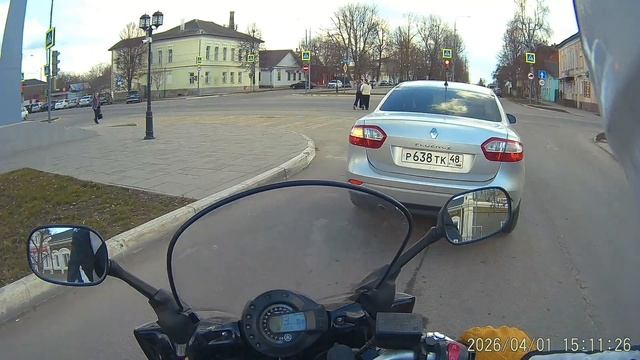 YAMAHA FZ6-S. Небольшой прохват.