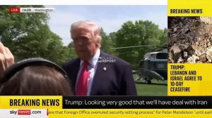 У Трампа спросили, что он думает о сегодняшней российской атаке на Киева. «Я думаю, это было ужасно"