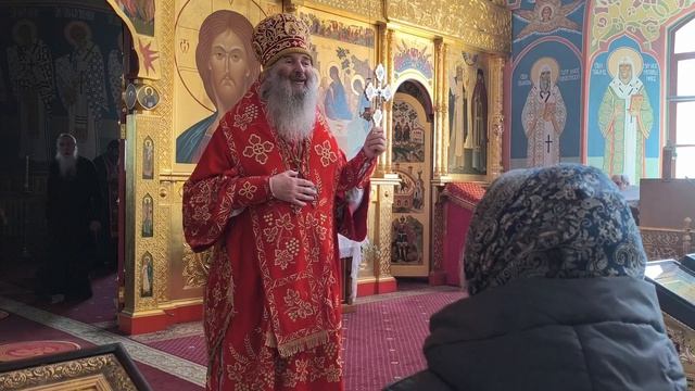 Проповедь митрополита Иоанна в Светлый четверг в Троицком храме г.Йошкар-Олы