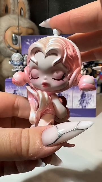 Распаковка Pop Mart Skullpanda The Sound часть 88 unboxing popmart skullpanda blindbox