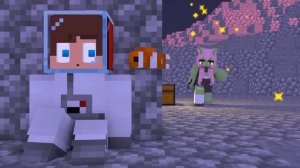 Моя девушка-ИНОПЛАНЕТЯНКА - МАЙНКРАФТ АНИМАЦИЯ