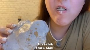 Мокрый хруст/Глина Закат/Мел Новый Оскол✨🤍/ASMR/chalk alex 🌇