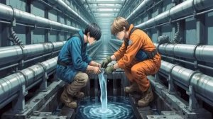 Прочистка труб канализации с помощью гидродинамической промывки