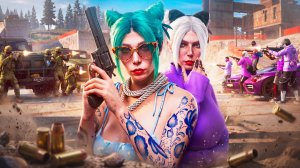 ДЕВУШКИ В ФСБ против КРАЙМА в ГТА 5 РП