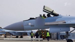 ВКС России получили новую партию многофункциональных истребителей Су-35С.