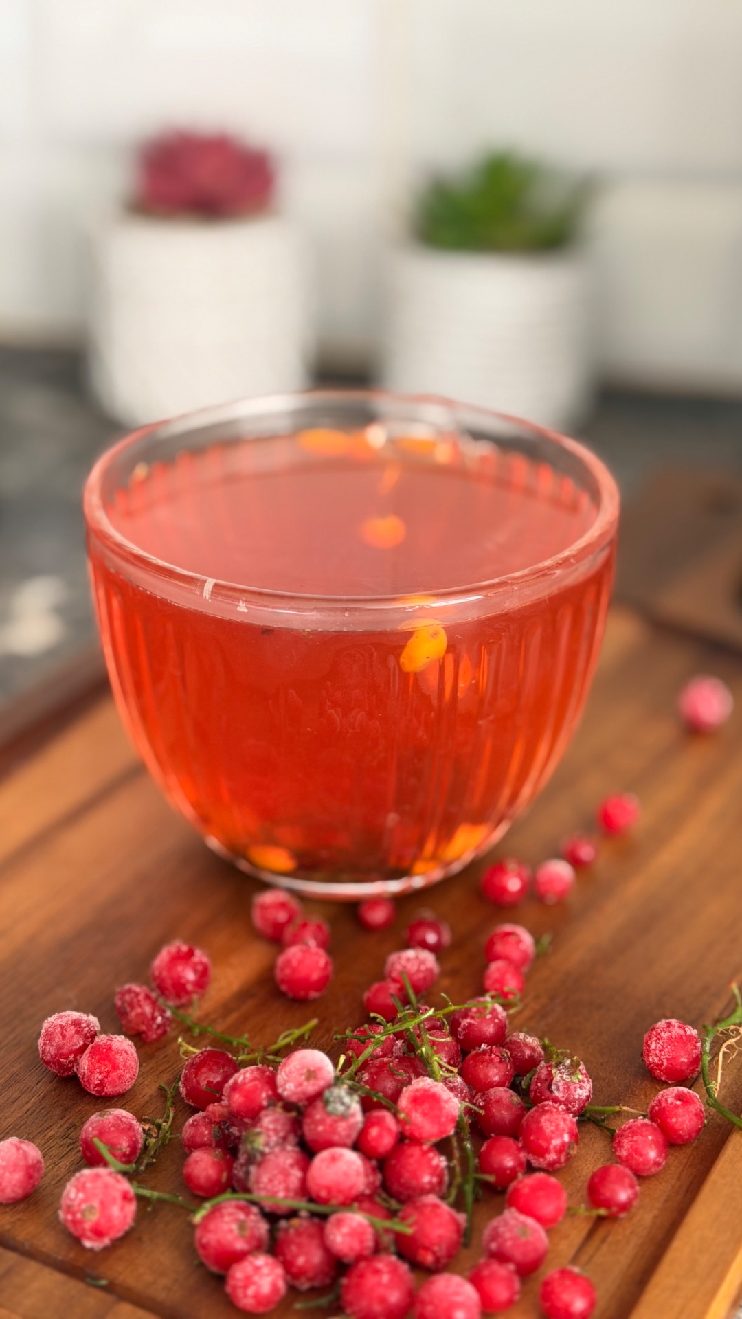 Витаминный чай в блендере Demiand🍓🫐🍒