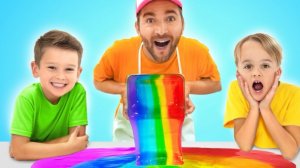 Приключения слайма для детей - Забавные истории с игрушками