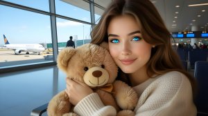 The song "A girl with a cuddly toy".