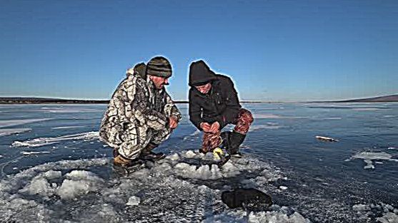 Рыбалка на окуня и щуку в декабре.