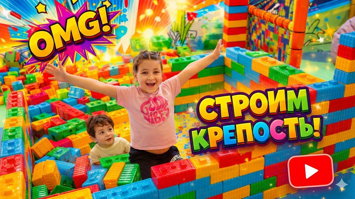 Алиса и Богдан в развлекательном центре для детей! 🧸