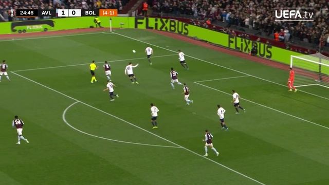 Астон Вилла – Болонья: полный видеообзор матча Лиги Европы!