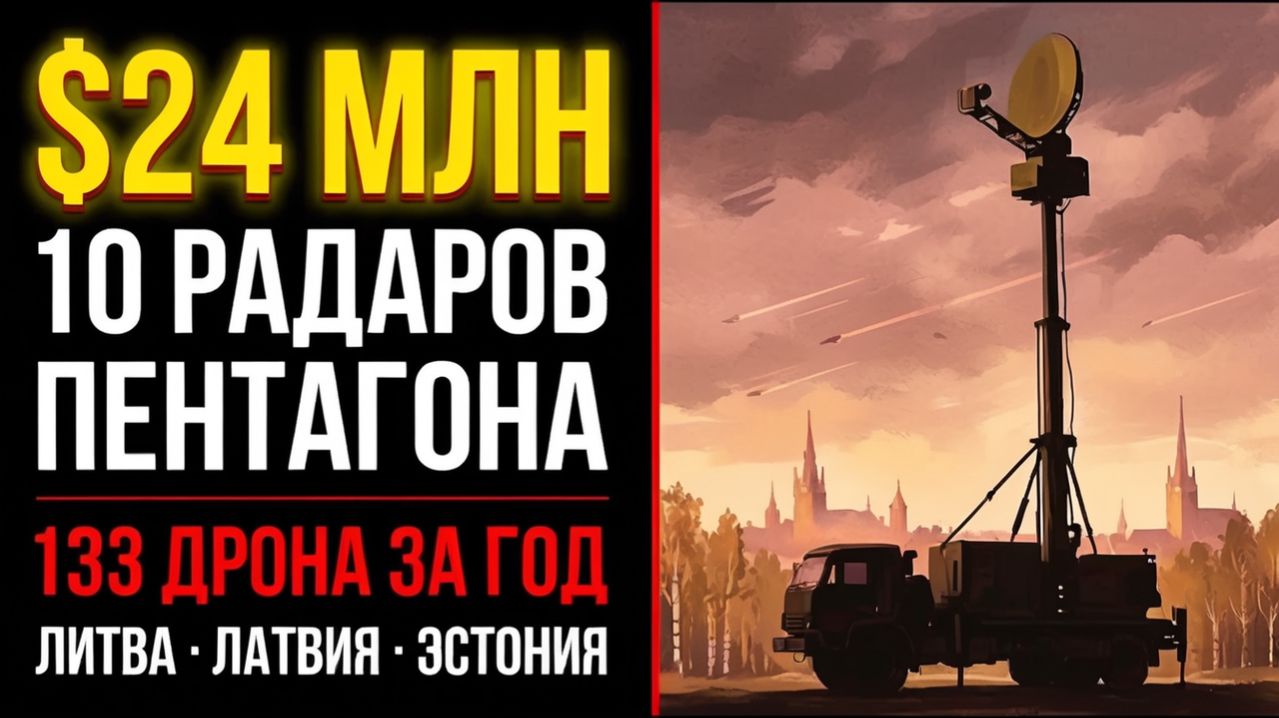 $24 МЛН — ПЕНТАГОН РАЗВОРАЧИВАЕТ 10 РАДАРОВ В СТРАНАХ БАЛТИИ. ЧТО ОНИ УВИДЕЛИ