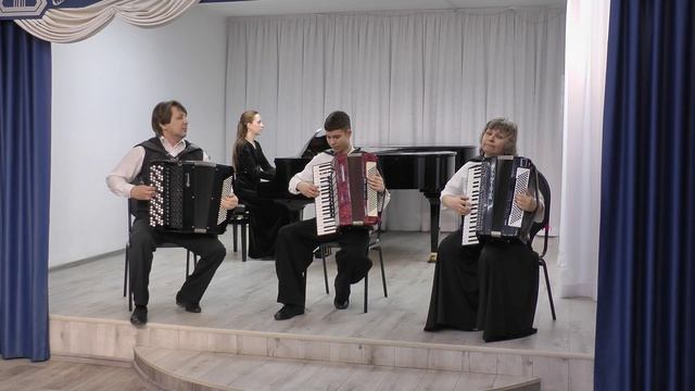 Ансамбль «Камертон» ДШИ46 Кемерово_Л. Бонфа «Утро карнавала»