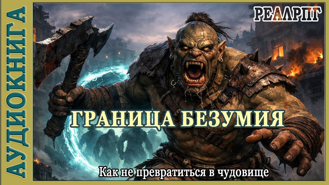 Граница безумия: как не превратиться в чудовище. Аудиокнига РеалРПГ