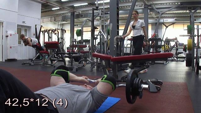 Жим лёжа в 57 лет. Разгон года. Мц15. Д3.