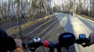 Вело прогулка  15 апреля 2026г. Челябинск.  Природа Южного Урала.