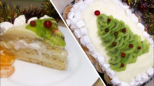 Торт Без Выпечки из Печенья для Праздничного Стола