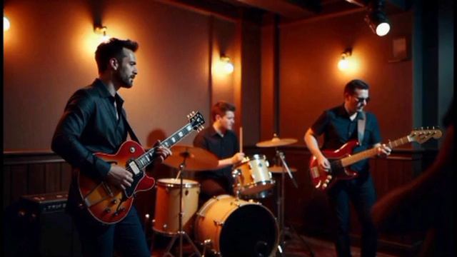 Блюзовая минусовка в стиле фанк 105 bpm в тональности Dm