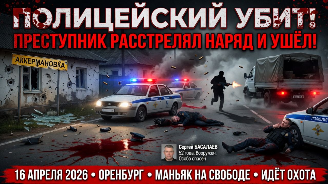 Трагедия в Аккермановке преступник в федеральном розыске расстрелял полицейских при задержании
