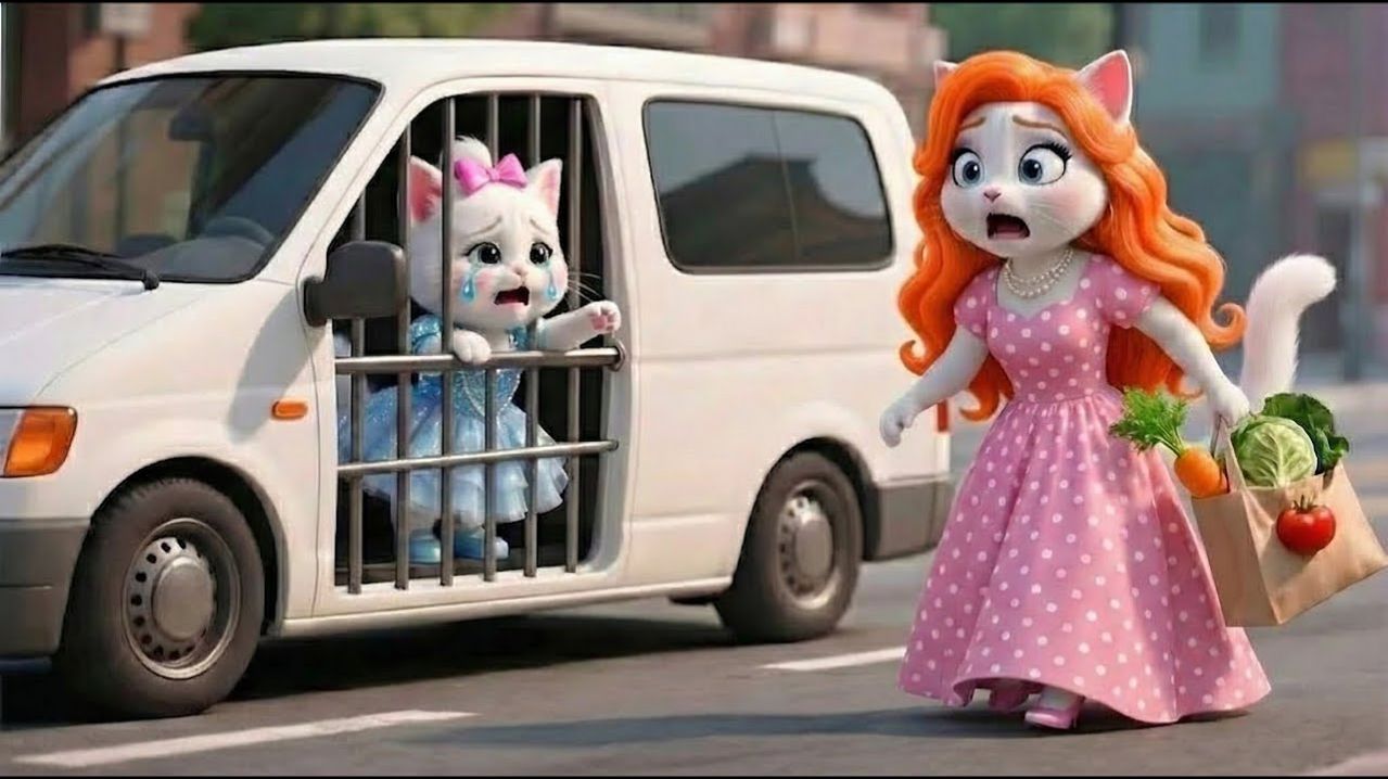 Мама-кошка спасает котёнка 😱 | Трогательная история спасения кошки