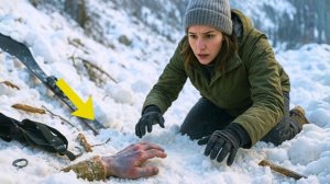 Она шла по тропе... НО увидела руку, которая торчала из-под снега, и НЕ СМОГЛА пройти мимо.