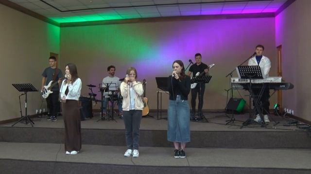 Альфа и Омега live  группа прославления ц. Эммануил Алматы