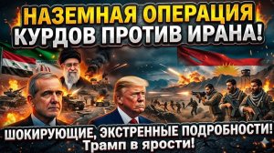 Иракские курдские силы начинают наземное наступлен