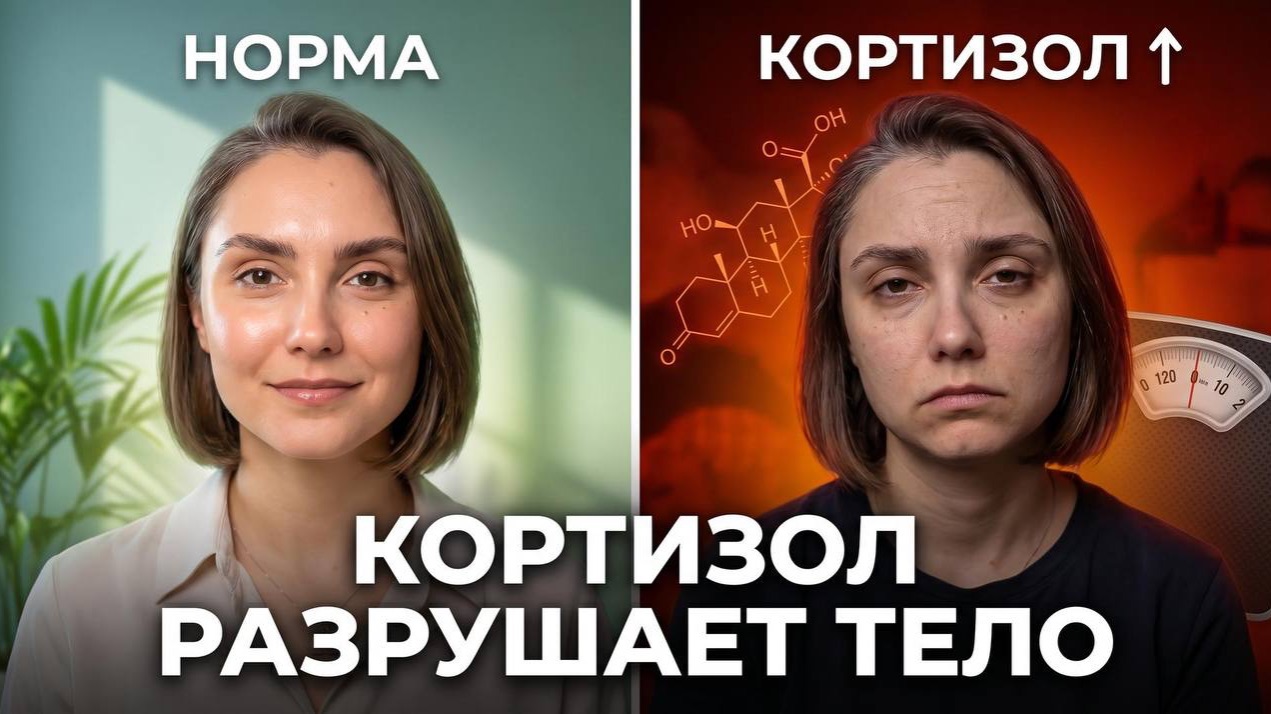 КОРТИЗОЛ РАЗРУШАЕТ ТЕЛО
