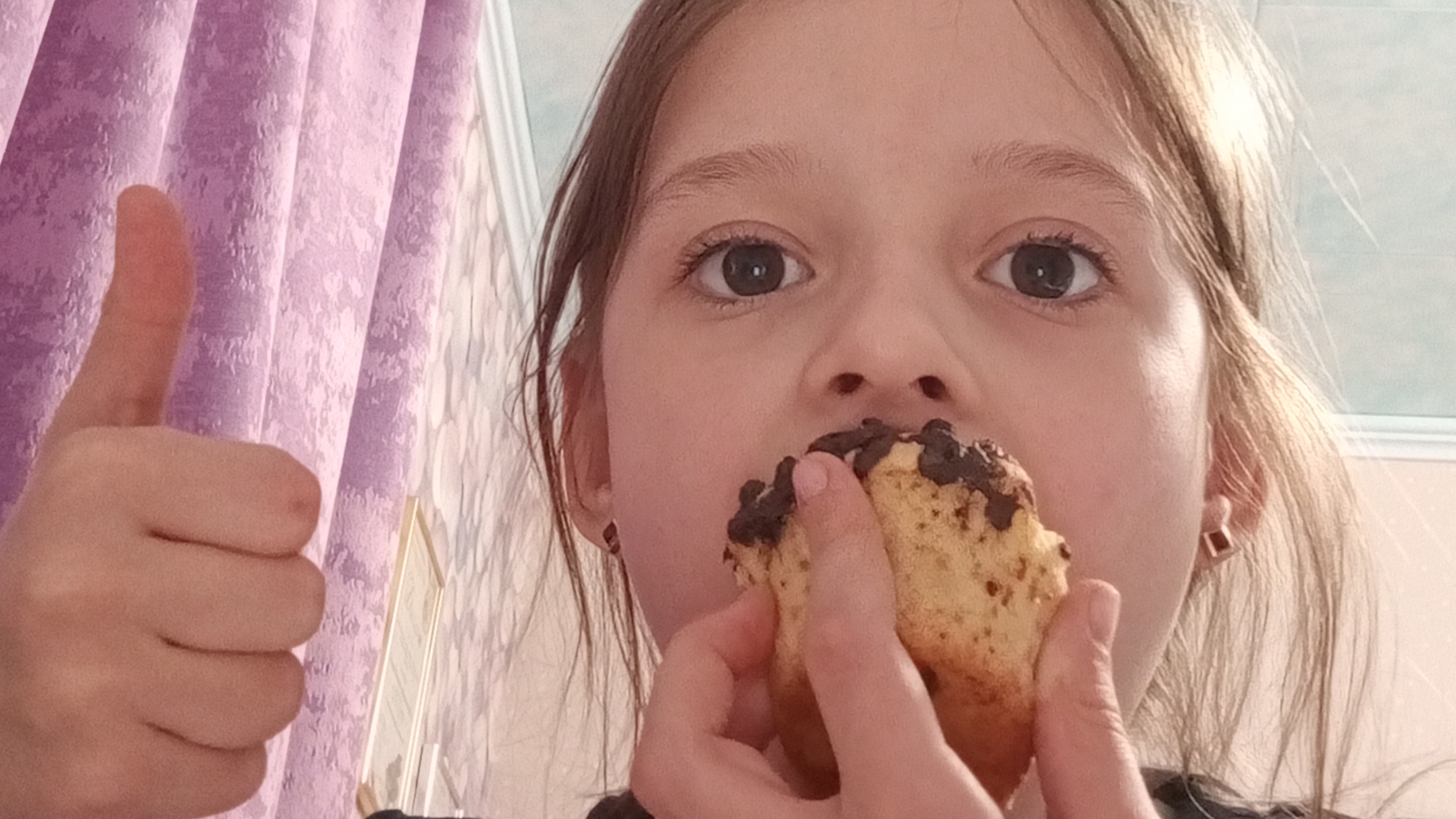 пробуем кексик