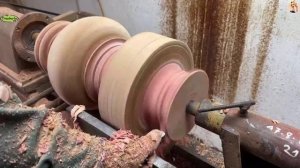 Техника и оборудование, токарный станок, обработка дерева