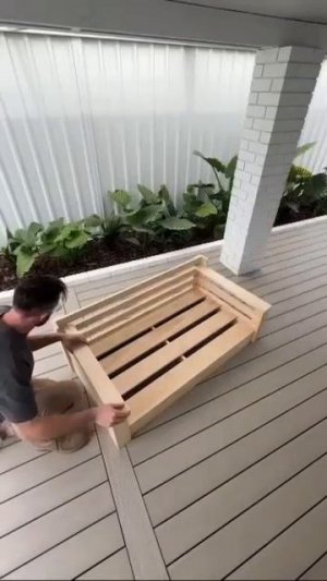 Качели для участка своими руками☀️

Это не только практичное, но и креативное решение