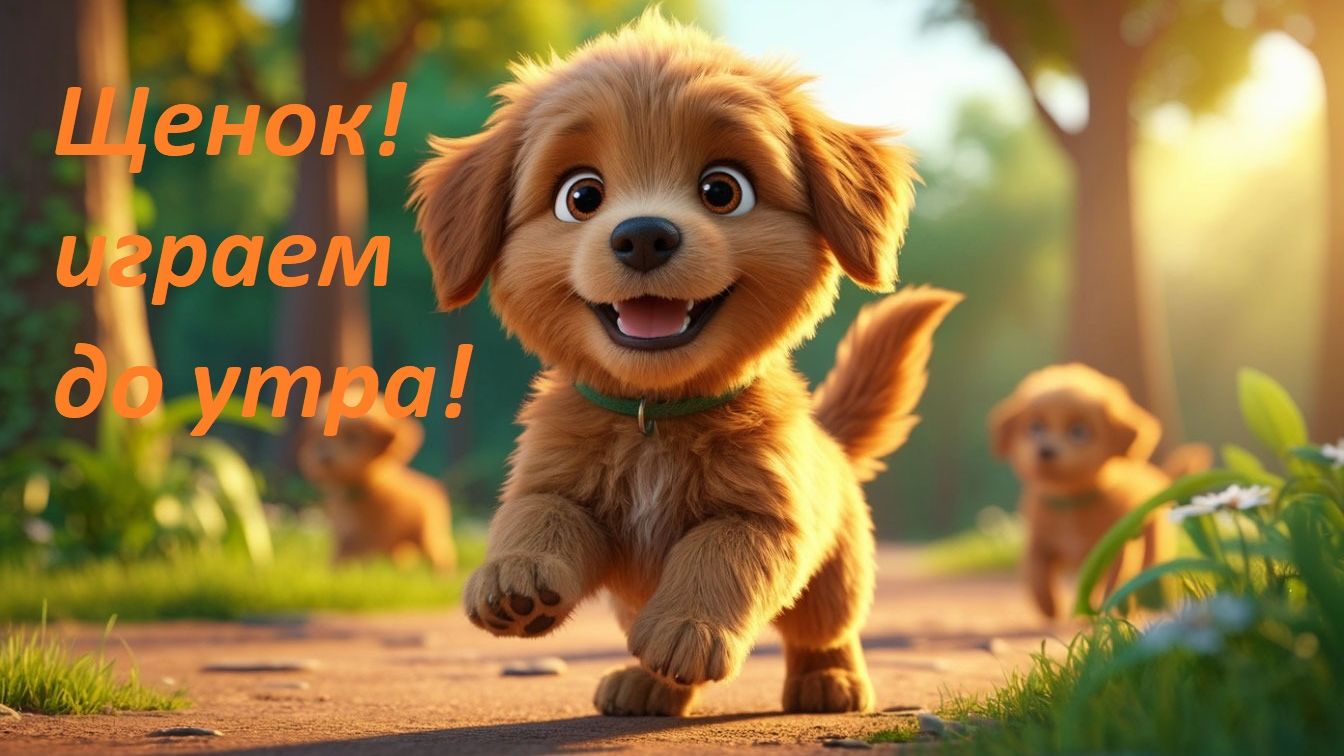 👉 Развивающая песенка про щенка 🐶. Прыгай и играй смотреть онлайн