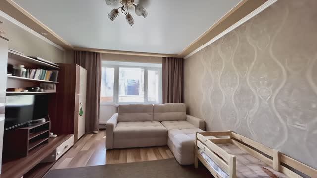 Продаётся просторная и уютная однокомнатная квартира