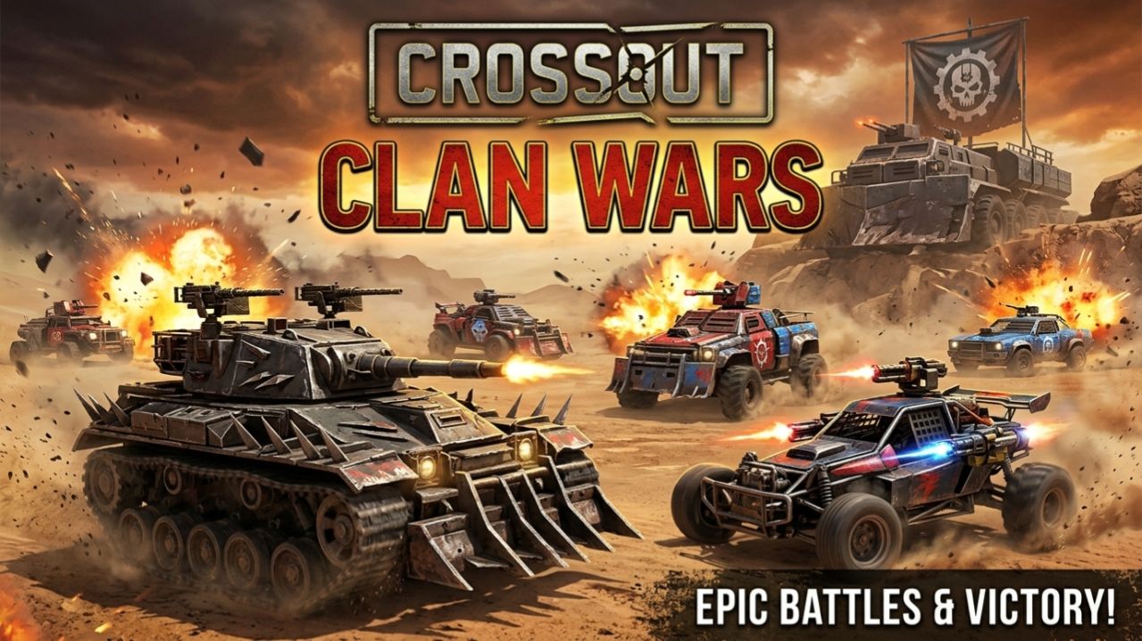 Клановые войны (КВ) апрель 2026. А вот и уран! – Crossout