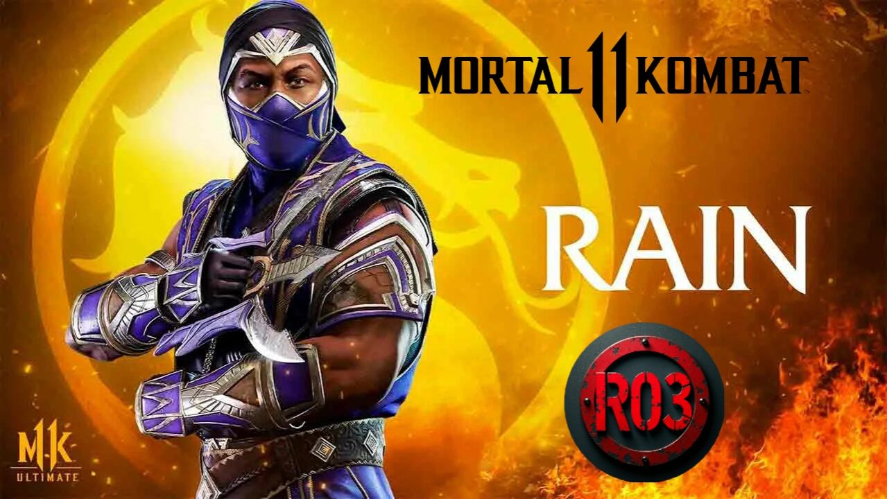 Рейн  принц Эдении и мастер стихии воды! В Mortal Kombat 11