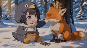 Что происходит, когда ГУГУ ГАГА встречает Раненую Лису на Заснеженной горе？