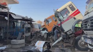 Афганская автомастерская. Ценные специалисты по грузовой технике