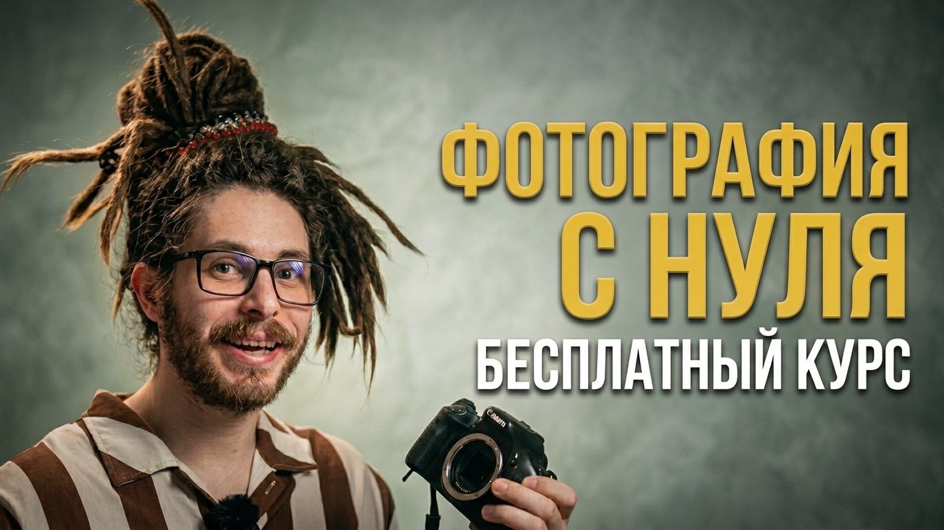 ДИАФРАГМА ВЫДЕРЖКА ISO как настроить камеру. Курс по фотографии