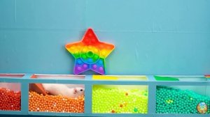 Хомячок сбегает из лавового лабиринта на американских горках! часть 11