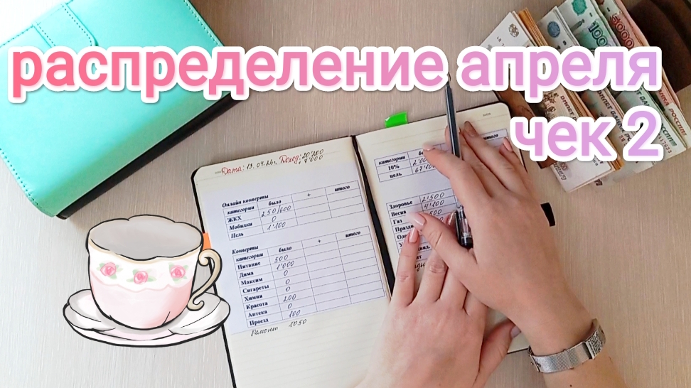 РАСПРЕДЕЛЕНИЕ АПРЕЛЯ 💌 ЧЕК 2🧾 И СНОВА ПРОБЛЕМЫ 🤦