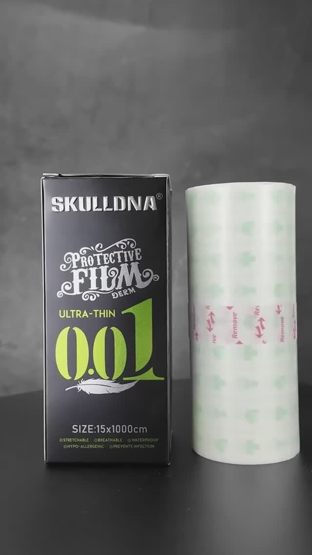 Заживляющая пленка для тату AVA Skulldna Protective Film 0.01 Ultra-Thin