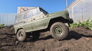 Экстремальные покатушки на УАЗике - радиоуправляемая модель WPL C94 - УАЗ 469.