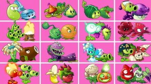 Plants VS Zombies-2 Fusion РАСТЕНИЯ ПРОТИВ ЗОМБИ Grafted mod Hybrid pvz ПВЗ МОД Битва прохождение