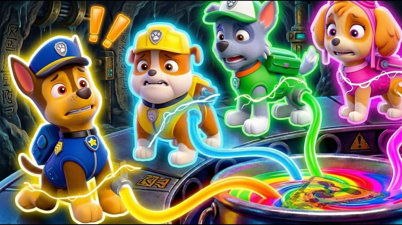 Щенячий Патруль Потерял Свои Цвета! Смогут ли Они вернуть Их Обратно ЩЕНЯЧИЙ Патруль