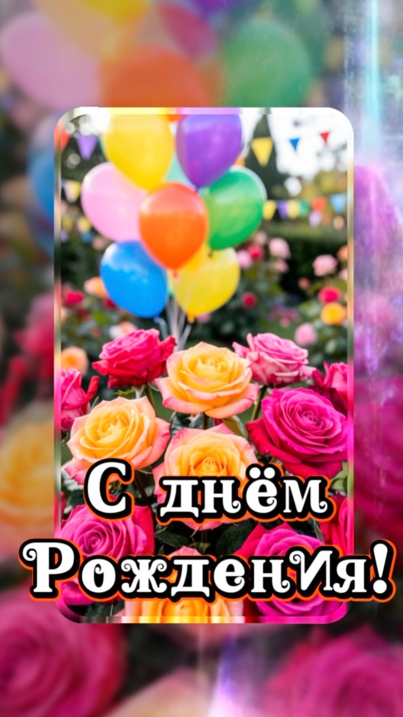 С днем рождения! Сегодня солнце встало для тебя, песня с днем рождения