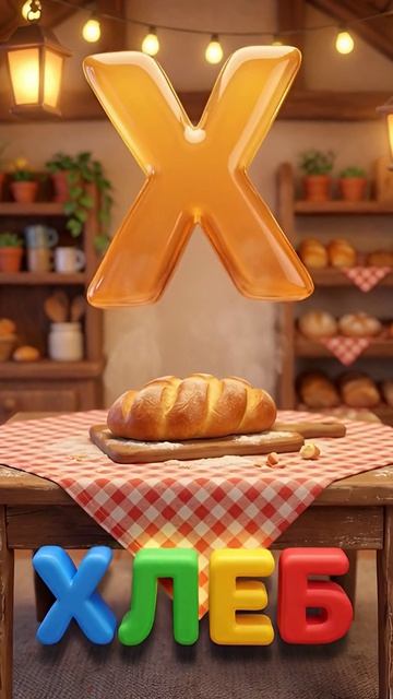🍞 Буква Х — Хлеб!