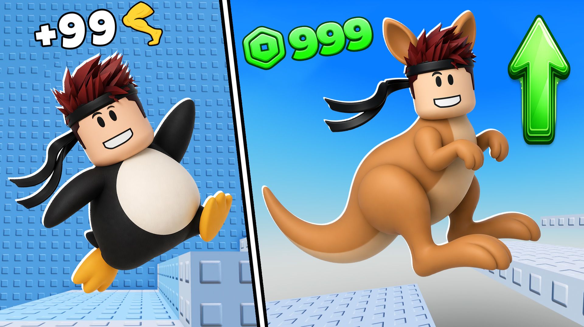 ЭВОЛЮЦИЯ ПРЫЖКОВ ЖИВОТНЫХ В +1 Jump Evolve Tower РОБЛОКС ! часть 2