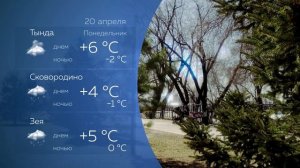 Прогноз погоды 20.04.2026