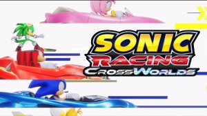 Гонка 3. Соник и Вэйв. Sonic Racing. Пестрая торговая аллея.