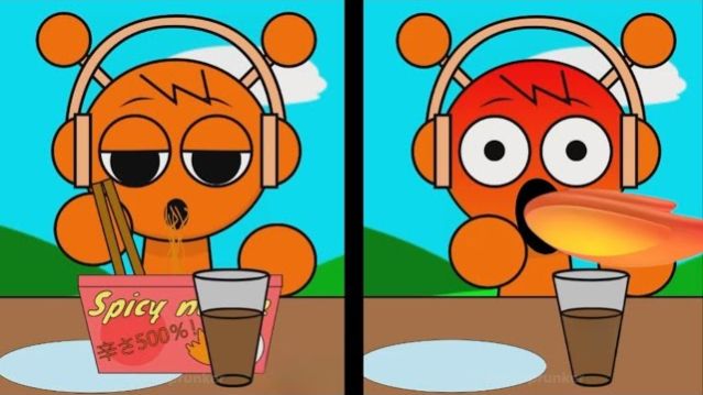 СПРУНКИ МУКБАНГ! ПОЖАЛУЙСТА, НЕ КОРМИТЕ ЭТИМ ОРЕНА!! ЗАБАВНАЯ АНИМАЦИЯ Sprunki